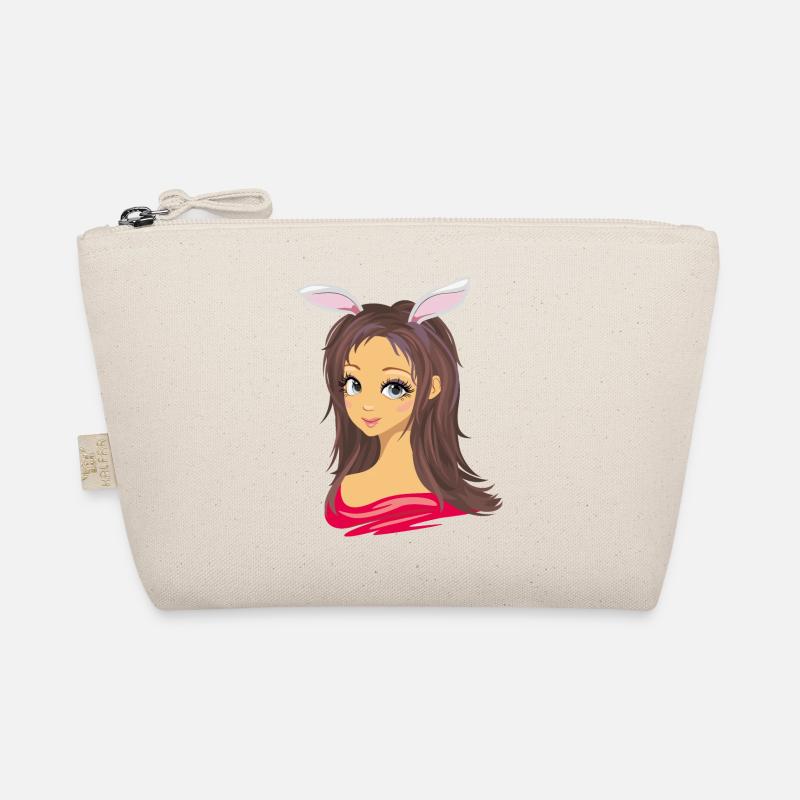 Schönes Mädchen Bio-Täschchen