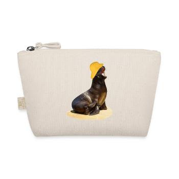 Sea lion with southwest headgear - Organic Pouch - nature - Front