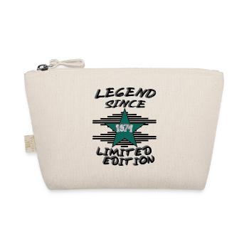 LEGEND SINCE 1974, wahre Legenden - Bio-Täschchen - Natur - Vorne