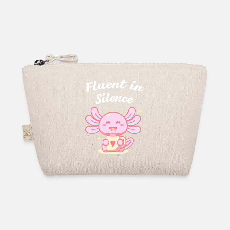 Fluently silent introverted punt Organic Pouch