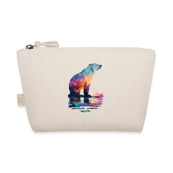 THE WILDLIFE KINGS - The Icebear King (Shape) - Organic Pouch - nature - Front