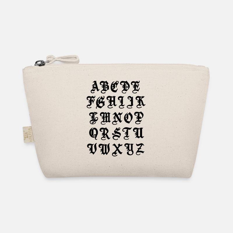 Alphabet Bio-Täschchen