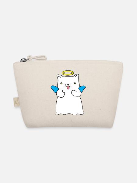 Mischievous angel - Organic Pouch - nature - Front