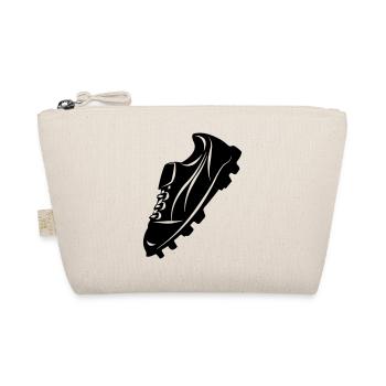 Silhouette d’ombre transparente de chaussure de football - Trousse biologique - nature - Devant