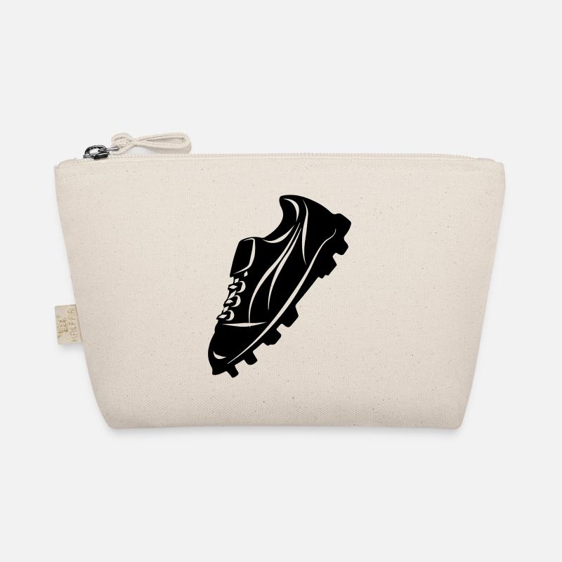 Fußballschuh transparente Schattenfigur Bio-Täschchen