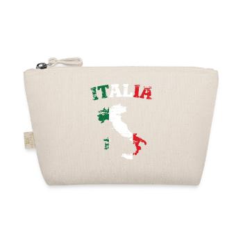 Italy Map Flag Used - Organic Pouch - nature - Front