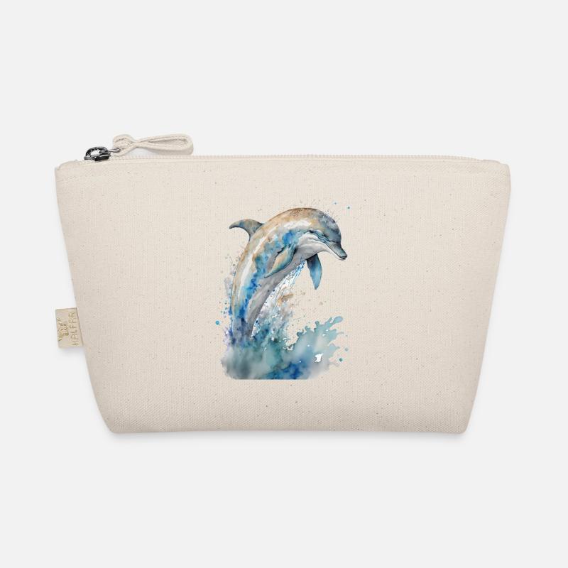 Aquarelle de dauphin Aquarelle Trousse biologique