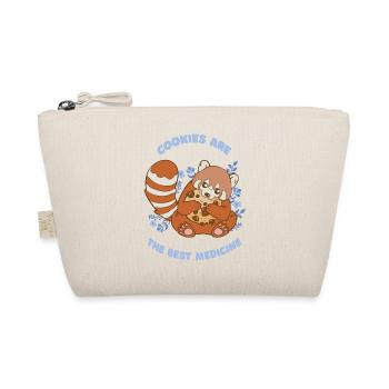 Cookies Are The Best Medicine Funny Cookie Lover - Organic Pouch - nature - Front