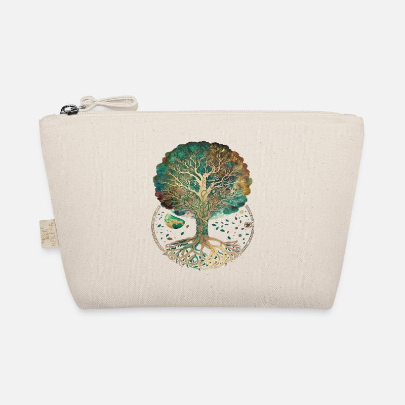 Baum des Lebens - Lebensbaum: Symbol der Verbindun Bio-Täschchen