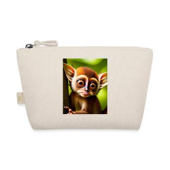 cool drôle mignon tarsier (Tarsiidae) bande dessinée forestière - Trousse biologique - nature - Devant