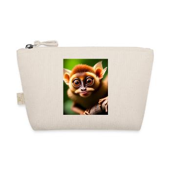 cool drôle mignon tarsier (Tarsiidae) bande dessinée forestière - Trousse biologique - nature - Devant