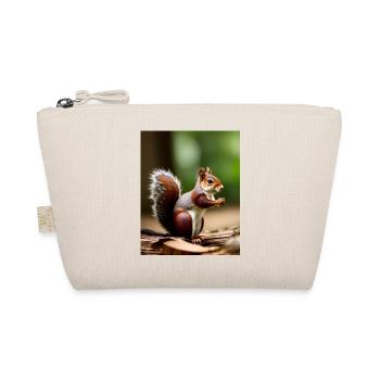 Cool Comic Portrait wild red squirrel majestic - Organic Pouch - nature - Front