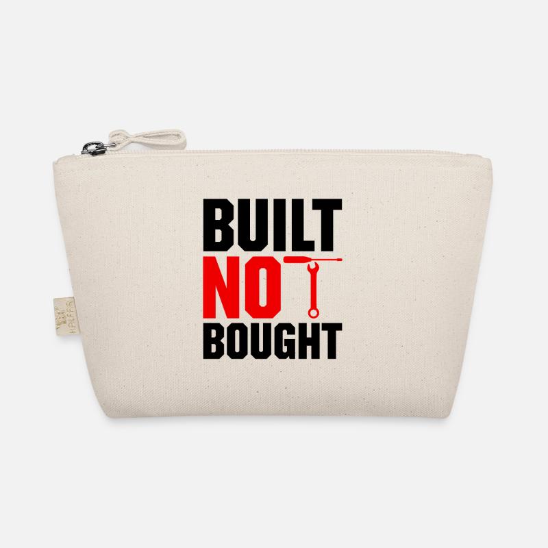 Built Not Bought Car Mechanic Automobile Repair Ca Organic Pouch