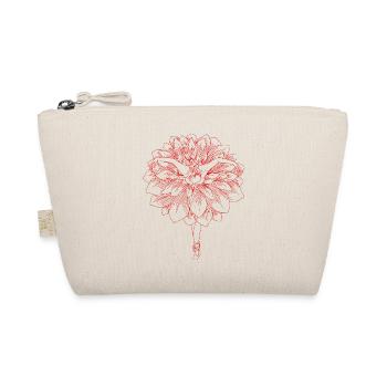 fleur danseuse rouge - Trousse biologique - nature - Devant