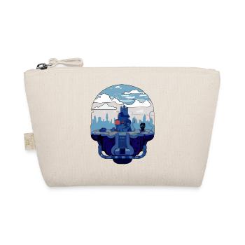 Futuristic landscape - Organic Pouch - nature - Front