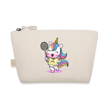 Badminton Player Sport Badminton I Cadeau - Trousse biologique - nature - Devant