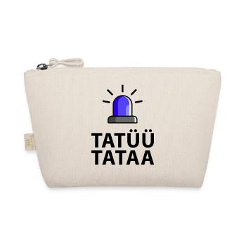 Tatüü Tataa Blaulicht - Bio-Täschchen - Natur - Vorne