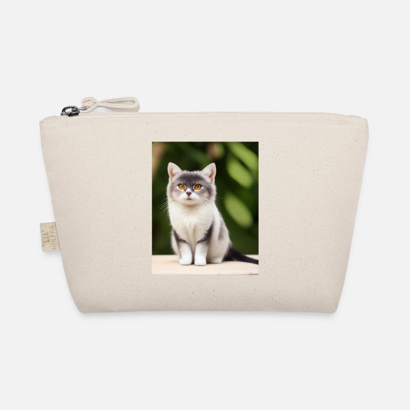 white persian cat Organic Pouch
