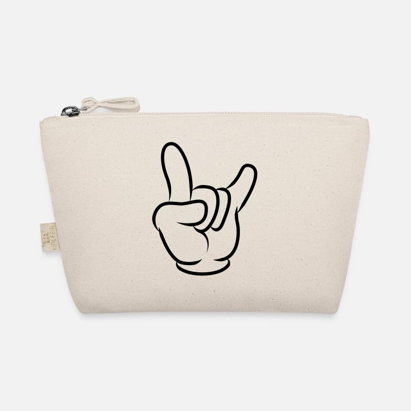 hand symbol Bio-Täschchen