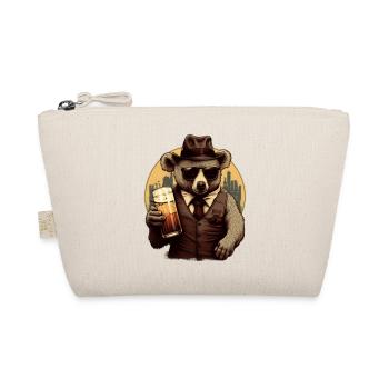 Cool koala with sunglasses, beer and hat - Organic Pouch - nature - Front