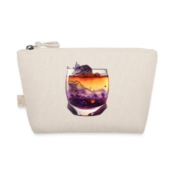 Whiskey Glass Gift - Organic Pouch - nature - Front