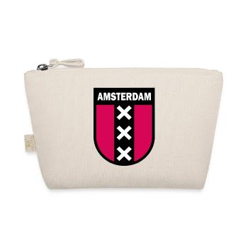 AMSTERDAM-Wappen - Bio-Täschchen - Natur - Vorne
