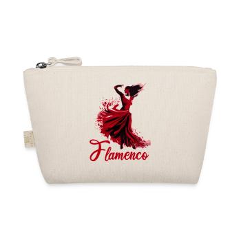 Flamenco Tanz Andalusien Spanischer Tanz - Bio-Täschchen - Natur - Vorne