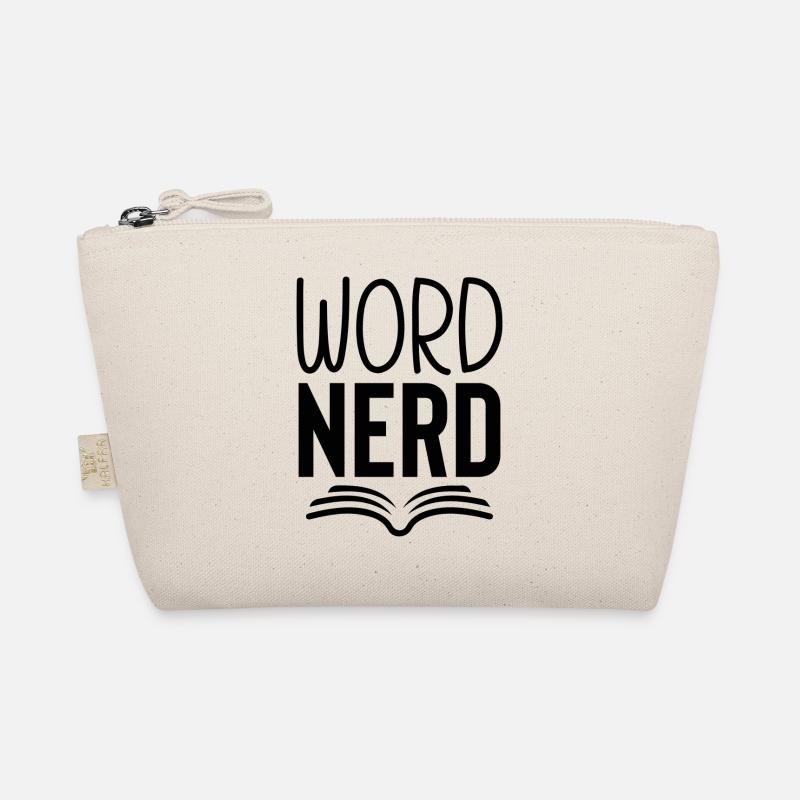 Word Nerd - Bio-Täschchen - Natur