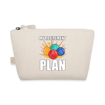 Bocce Bocci Colorful Balls Player I Gift - Organic Pouch - nature - Front