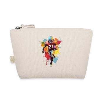 Joueur de football américain USA Sport Colorful Splash - Trousse biologique - nature - Devant