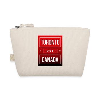 Toronto City Kanada Sign - Bio-Täschchen - Natur - Vorne