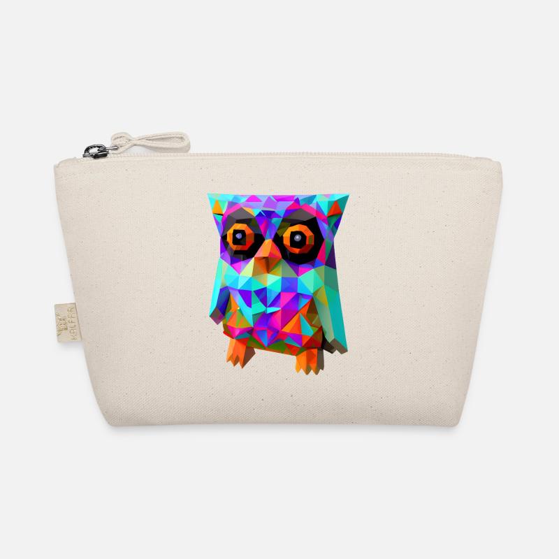 Polygon Owl Organic Pouch