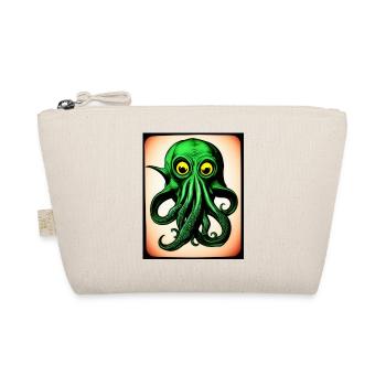 Octopus #001 - Bio-Täschchen - Natur - Vorne