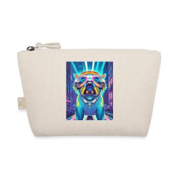 Musik Hund - Bio-Täschchen - Natur - Vorne