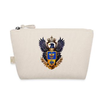 Eagle with coat of arms - Organic Pouch - nature - Front