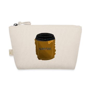 coffee becher mit outlines - Bio-Täschchen - Natur - Vorne