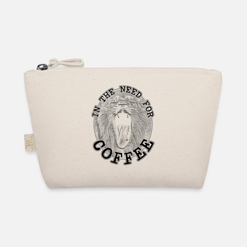 in the need for coffe black Organic Pouch