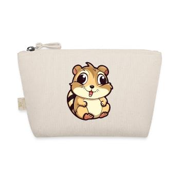 Chipmunk - Organic Pouch - nature - Front