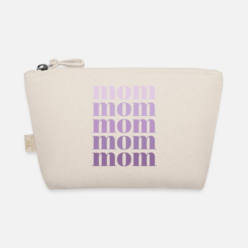 mom lila - Bio-Täschchen - Natur