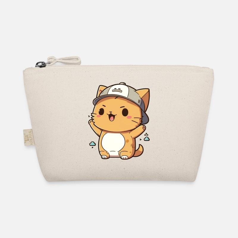 Chat mignon portant un chapeau Trousse biologique