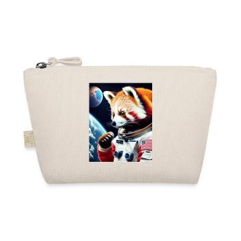 Red Panda in space - Organic Pouch - nature - Front