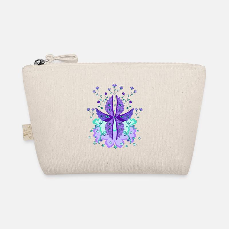 biblically accurate angel seraph seraphim purple Organic Pouch