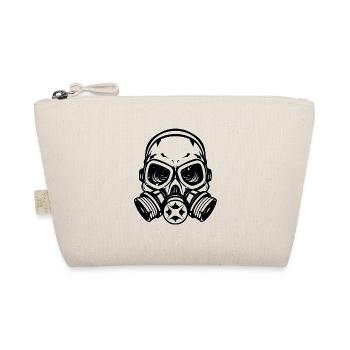 Toxic Dance Skull - Organic Pouch - nature - Front