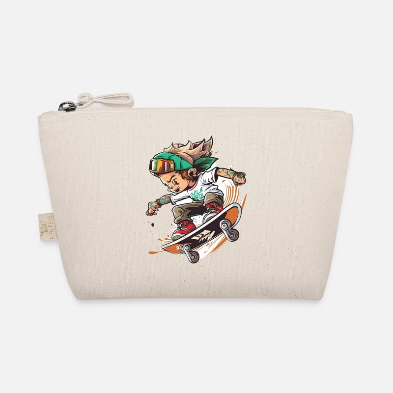Skate or Die Organic Pouch