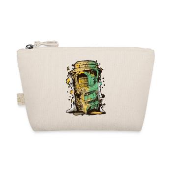Abstract vector grafitti design , low palette - Organic Pouch - nature - Front