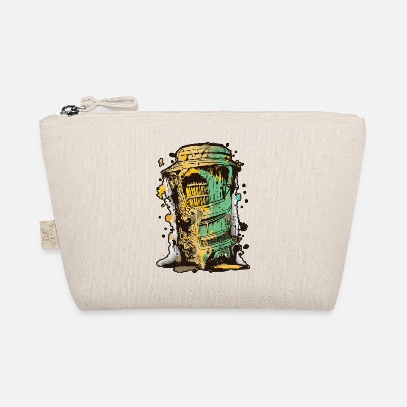 Abstract vector grafitti design , low palette Organic Pouch