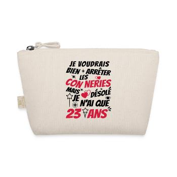 conneries 23 ans / humour anniversaire 23 ans - Trousse biologique - nature - Devant