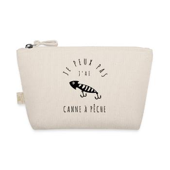 canne a Peche - Je peux pas, j'ai canne à pêche - Trousse biologique - nature - Devant