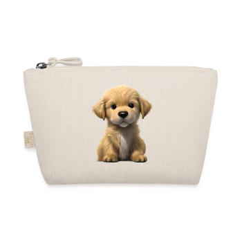 Dog owners Golden Retriever puppy dogs - Organic Pouch - nature - Front