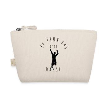 Je peux pas, j'ai danse - Trousse biologique - nature - Devant